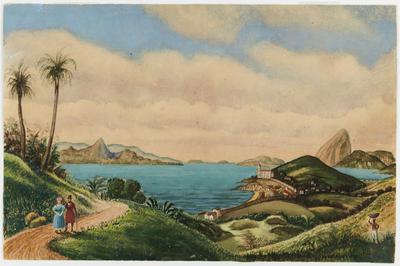 [Vista da igreja da Glória, tomada do morro de Santa Teresa]