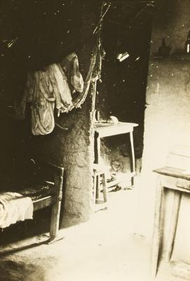 Moradia próxima ao rio São Francisco, no trajeto entre Pirapora (MG) e Juazeiro (BA)