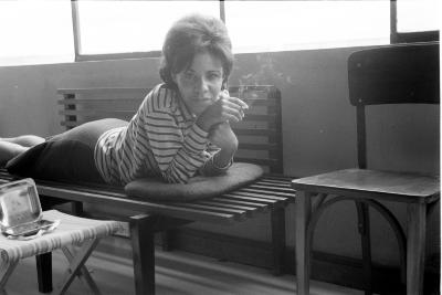 Philomena Miller no alojamento dos professores (Colina)