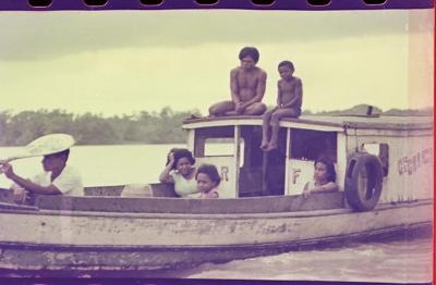 Filmagens de "Iracema: uma transa amazônica", com direção de Jorge Bodanzky e Orlando Senna