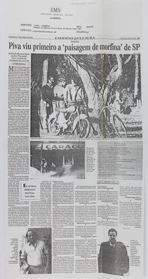 Piva viu primeiro a 'paisagem de morfina' de SP