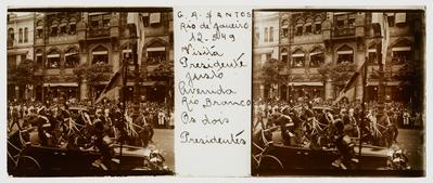 Carreata pela visita do presidente argentino Justo