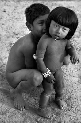 Crianças do povo Kayapó