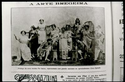 "Por baixo" (reprodução de periódico)