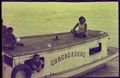 Filmagens de "Iracema: uma transa amazônica", com direção de Jorge Bodanzky e Orlando Senna