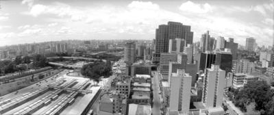 Vista panorâmica do parque D. Pedro II