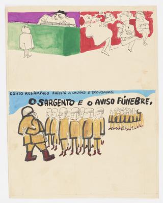 O sargento e o aviso fúnebre