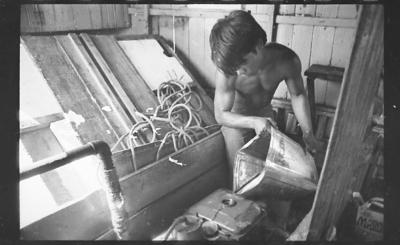 Filmagens de "Iracema: uma transa amazônica", com direção de Jorge Bodanzky e Orlando Senna