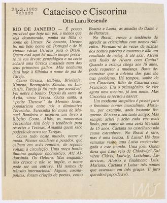 Catacisco e Ciscorina