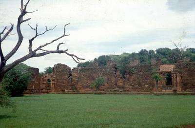 Ruínas da missão jesuítica San Ignacio Miní