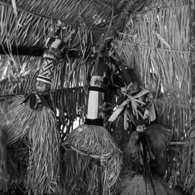 Casa das máscaras do povo Karajá