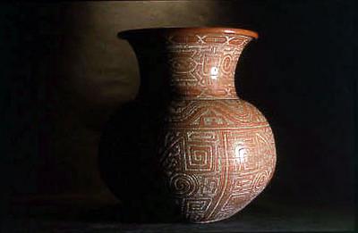 Série Xingu - vaso de cerâmica