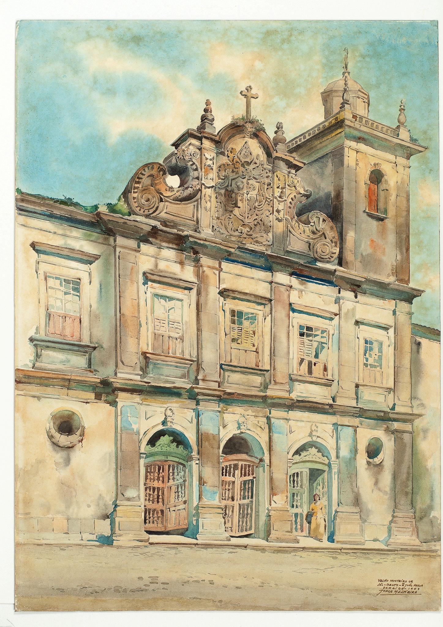 Velho Mosteiro de São-Bento - em João Pessoa