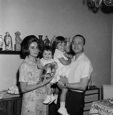 Terceiro aniversário da filha de Mário Morando