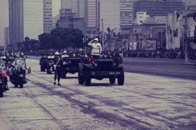 Parada da Semana da Pátria na Avenida Presidente Vargas