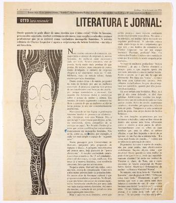 Literatura e jornal: isto é coisa de mulher