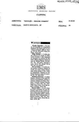 Instituto Moreira Salles: Exposição Madalena Schwartz