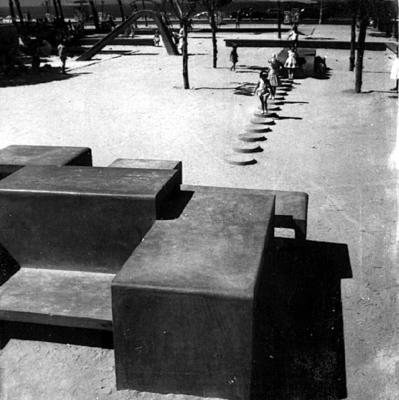 Praça do Lido ou Praça Bernardelli, projeto de Burle Marx