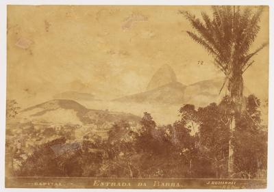 Revolta da armada - Entrada da Barra de Guanabara vista de Botafogo