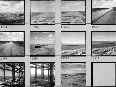 Esplanada dos ministérios em construção