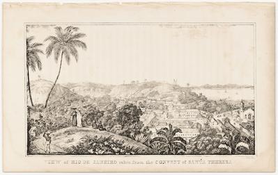 View of Rio de Janeiro taken from the Convent of Santa Theresa