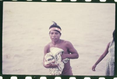 Filmagens de "Iracema: uma transa amazônica", com direção de Jorge Bodanzky e Orlando Senna