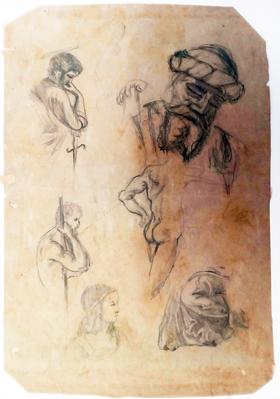 Estudos feitos à mão livre