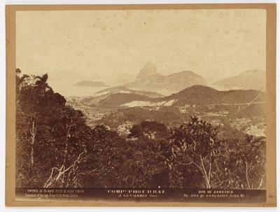 Enseada de Botafogo vista do morro Nova Cintra