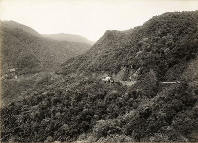 Vista panorâmica do posto telegráfico do "Cadeado"- Km 65