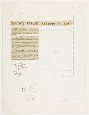 Deu no jornal em volta deste quadrado.