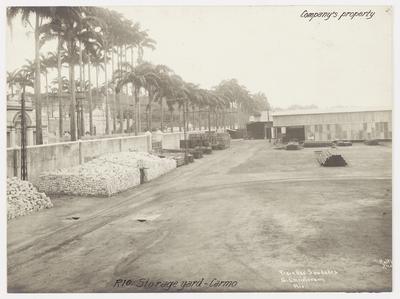 Pátio de armazenamento