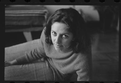 Luiz Carlos Ripper e Lena, na casa de Jorge, antes de viagem para locações do filme do Caca Diegues