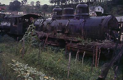 Série Bahia Antiga e Nova - Locomotiva desativada