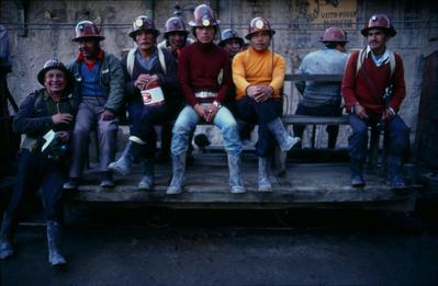 Série Bolívia - Mina de estanho Siglo XX