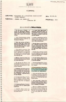 Bola Branca/Bola Preta