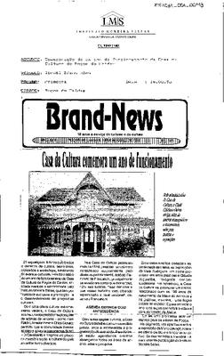 Casa da Cultura comemora um ano de funcionamento