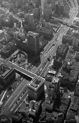 Vista aérea da cidade