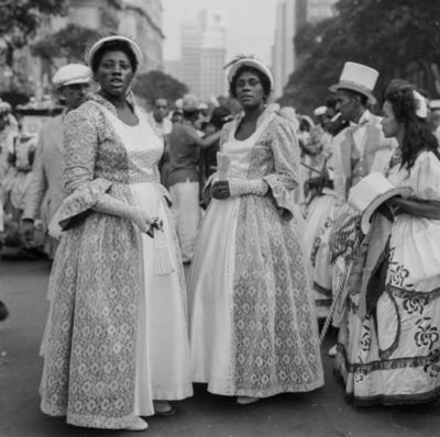 Desfile da escola de samba Portela