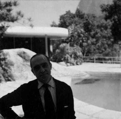 Oscar Niemeyer na Casa das Canoas