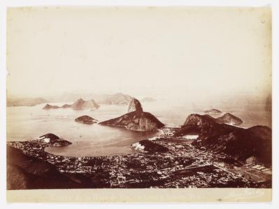 Vista da Enseada de Botafogo; a partir do Morro do Corcovado