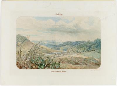 Rio Ivahy vista da Colonia Thereza