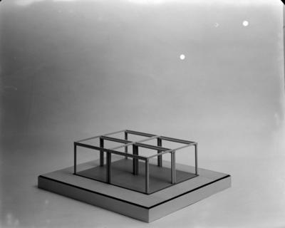 Maquete de banheiro do arquiteto Abrahão Sanovicz