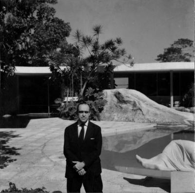 Oscar Niemeyer na Casa das Canoas