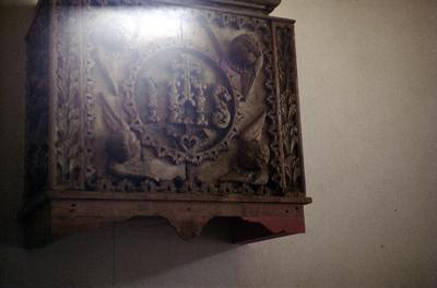 Igreja de Nossa Senhora do Rosário - púlpito da nave