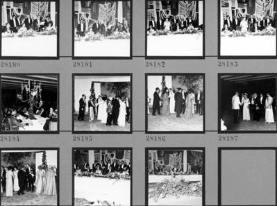 Palácio dos Arcos ou Palácio Itamaraty, recepção em homenagem à Rainha Elizabeth II.