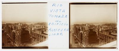 Vista da Avenida Rio Branco; a partir do edifício Assicurazioni