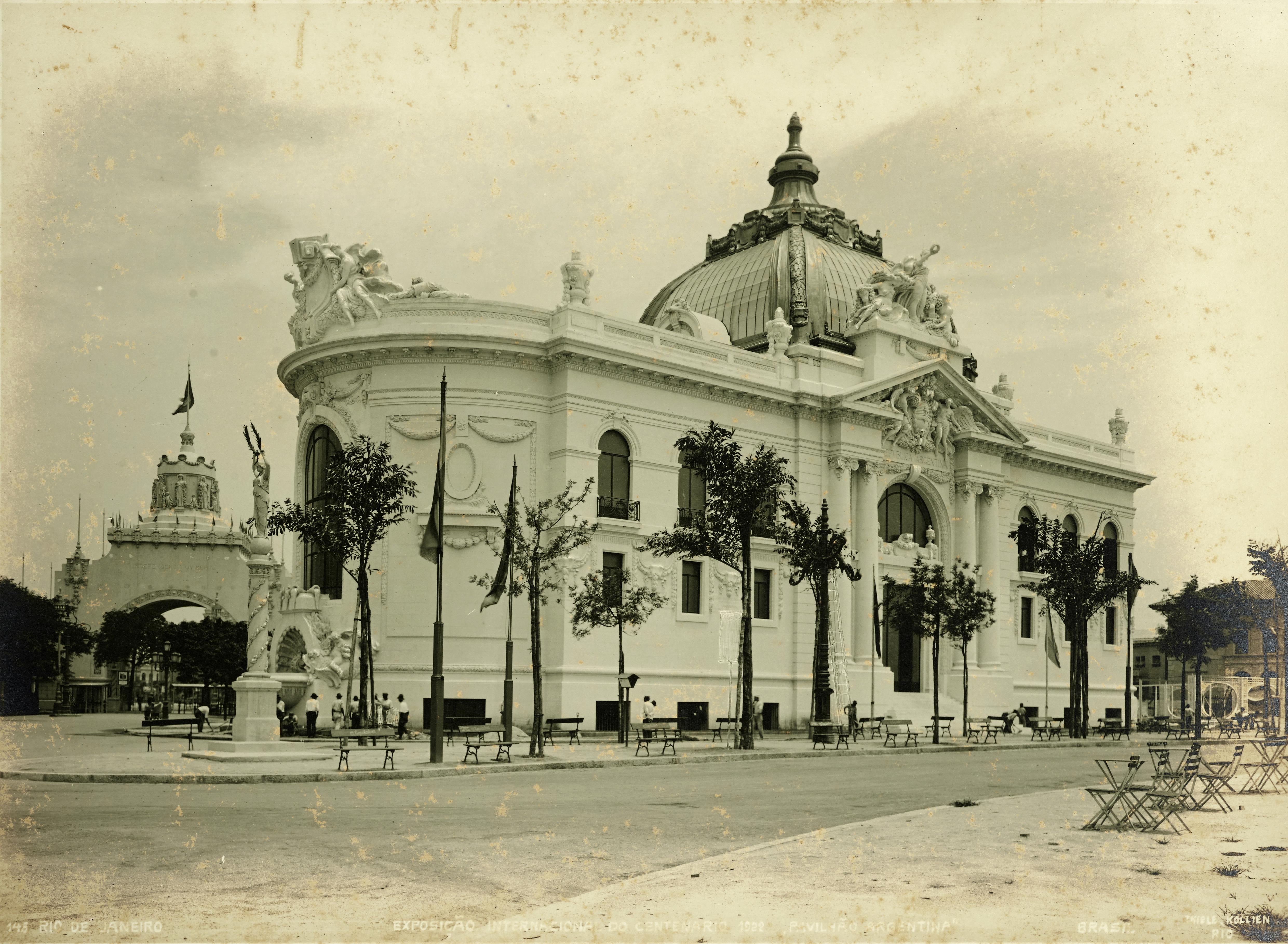 Exposição Internacional do Centenário da Independência - Pavilhão Argentina