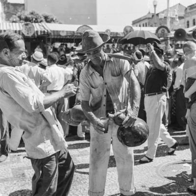 Comércio ambulante durante o carnaval