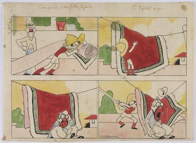 Carrapicho e seu filho Jujuba