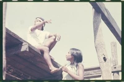 Filmagens de "Iracema: uma transa amazônica", com direção de Jorge Bodanzky e Orlando Senna